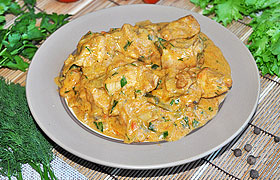 Паприкаш из курицы